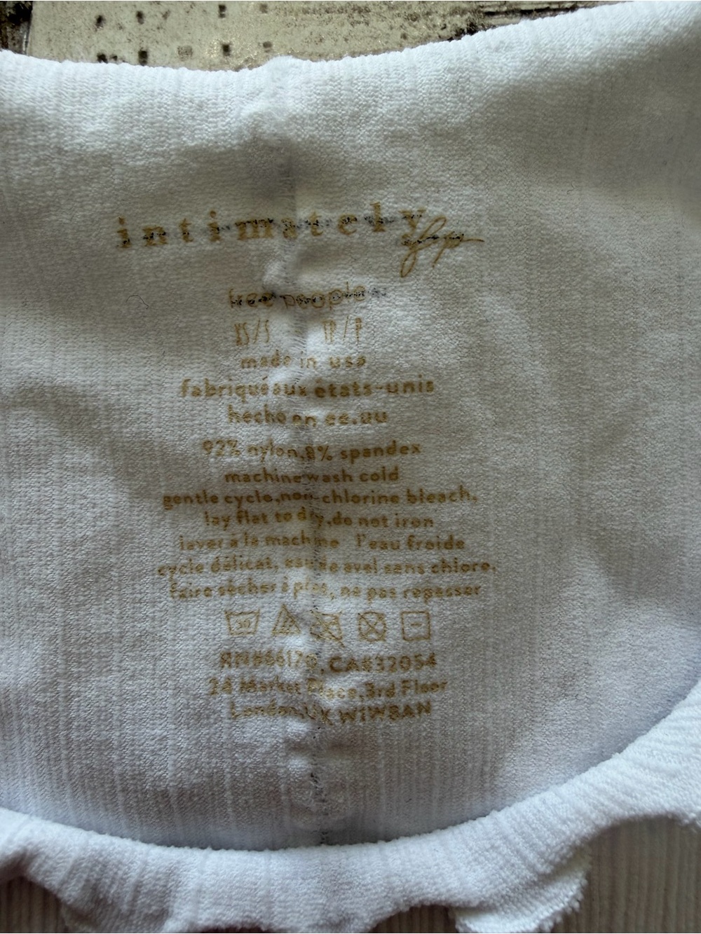 Free People Intimately Better This Way White Tank Top - Picture 11 of 11